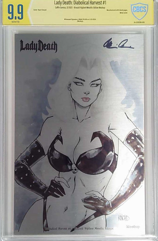 Lady Death: Diabolical Harvest #1 - CBCS Yellow Label 9.9