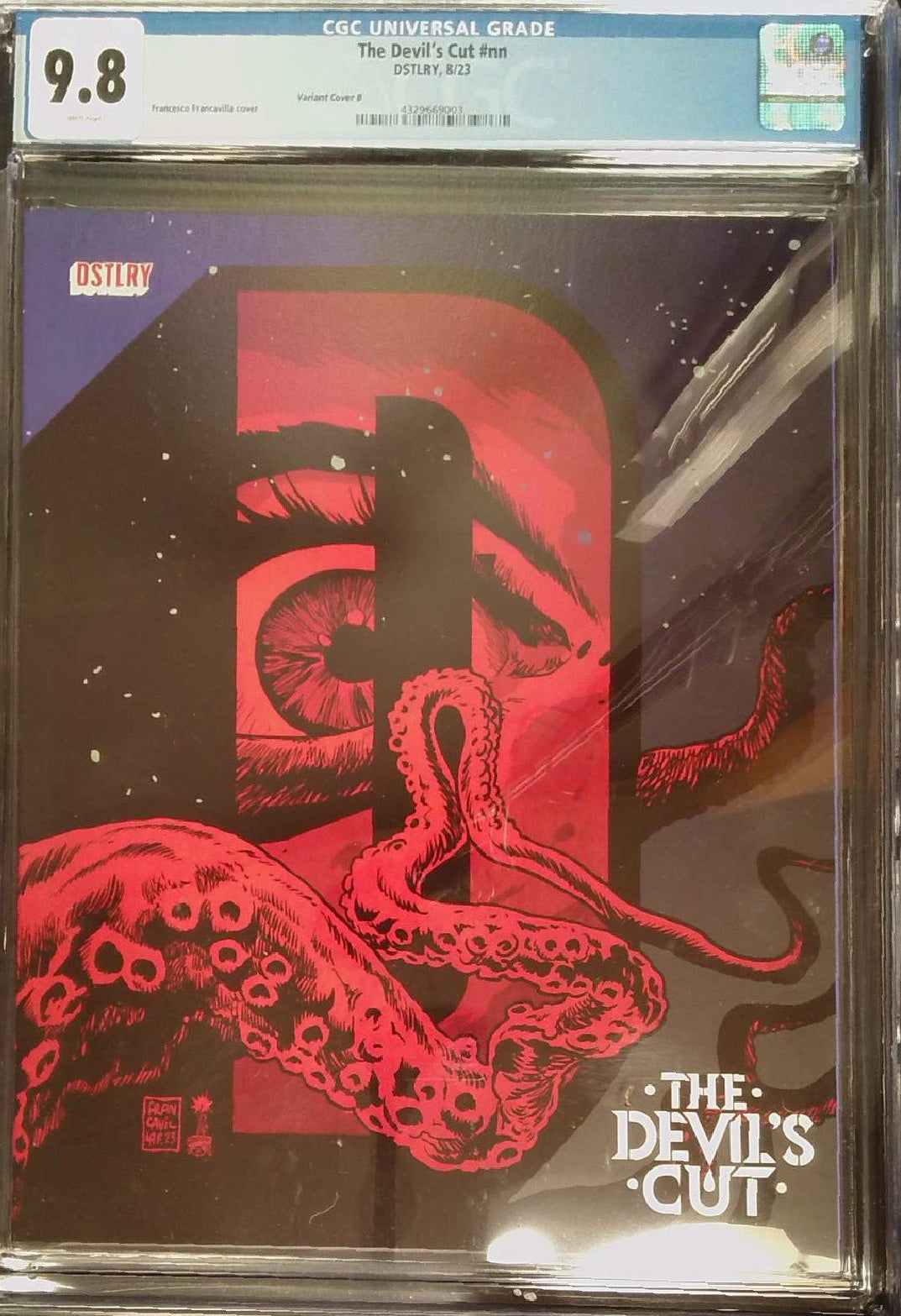 The Devil's Cut #nn CGC Blue Label 9.8 Francesco Francavilla cover