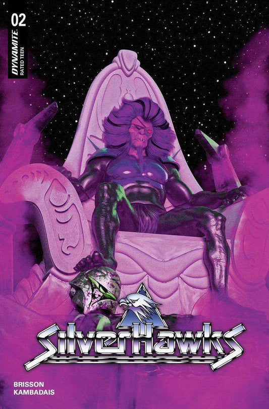 Silverhawks #2 Cover Zb 1:10 Foc Variant Edition Spears Purple
