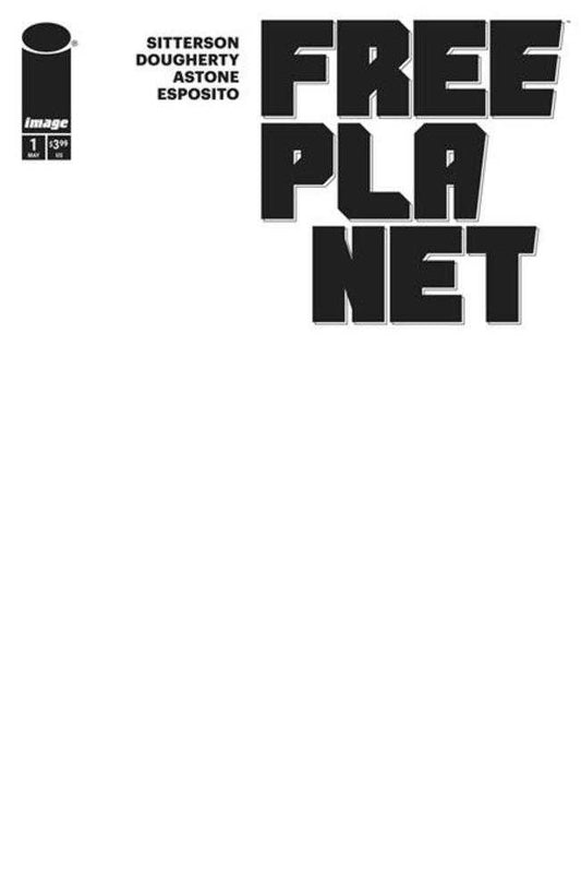 Free Planet #1 Cover C Blank Sketch Variant