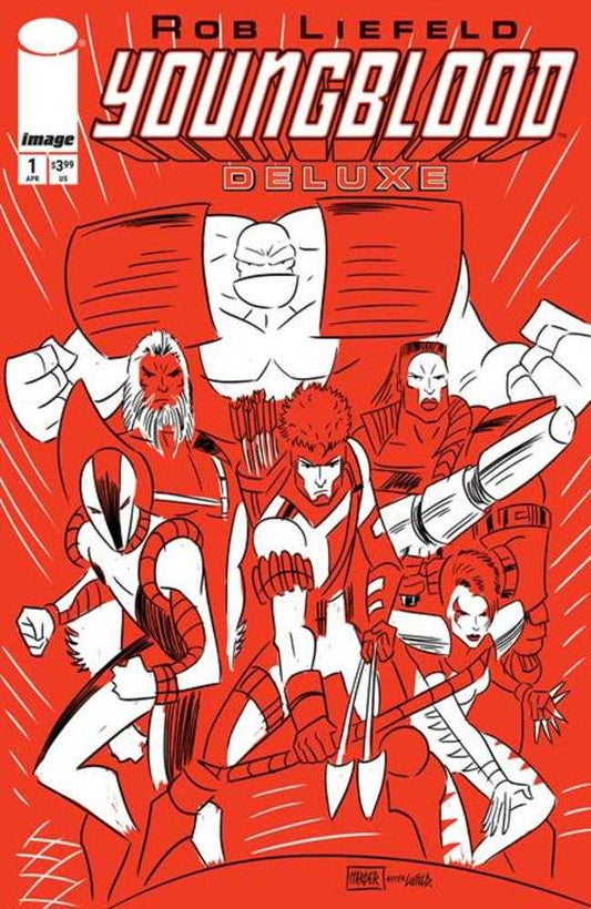 Youngblood Deluxe #1 Cover C 1:25 Justin Harder Variant