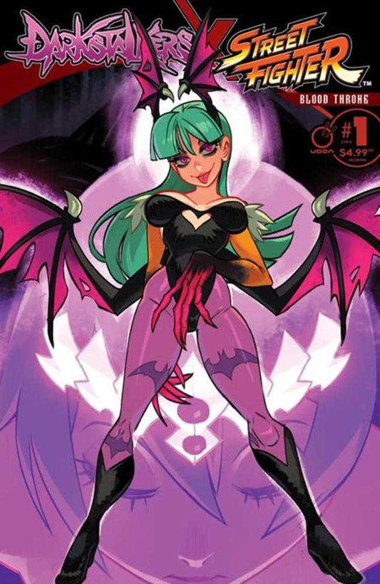 Darkstalkers X Street Fighter Blood Throne #1 (One Shot) Cover D Inc 1:5 Alex Ahad Variant