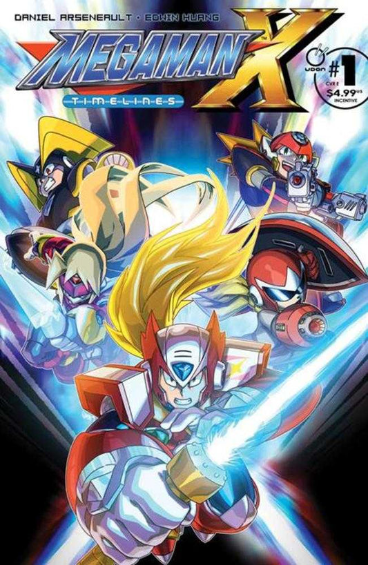 Mega Man X Timelines #1 (One Shot) Cover E Inc 1:5 Jeffrey Chamba Cruz Variant