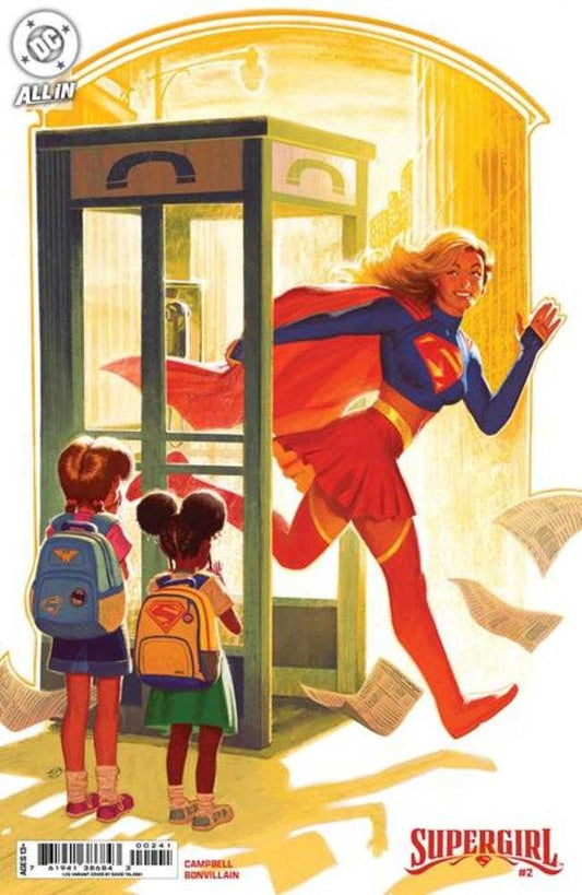 Supergirl #2 Cover E 1:25 David Talaski Card Stock Variant