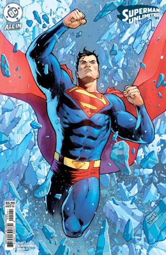 Superman Unlimited #2 Cover C Tony Daniel Card Stock Variant