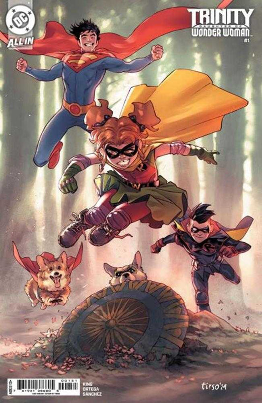 Trinity Daughter Of Wonder Woman #1 (Of 6) Cover H 1:50 Tirso Cons Card Stock Variant