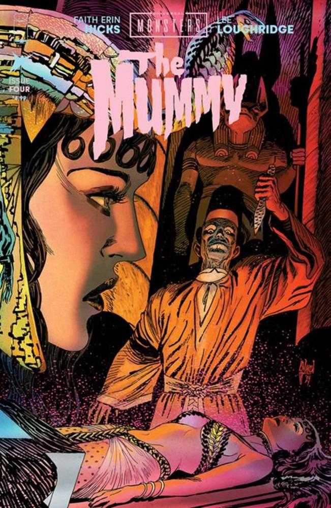 Universal Monsters The Mummy #4 (Of 4) Cover C 1:10 Guillem March Connecting Variant