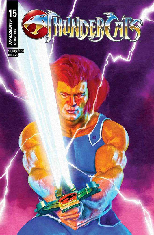 Thundercats #15 Cover Z Foc 1:7 Variant Edition Spears Purple Bkgr Foil