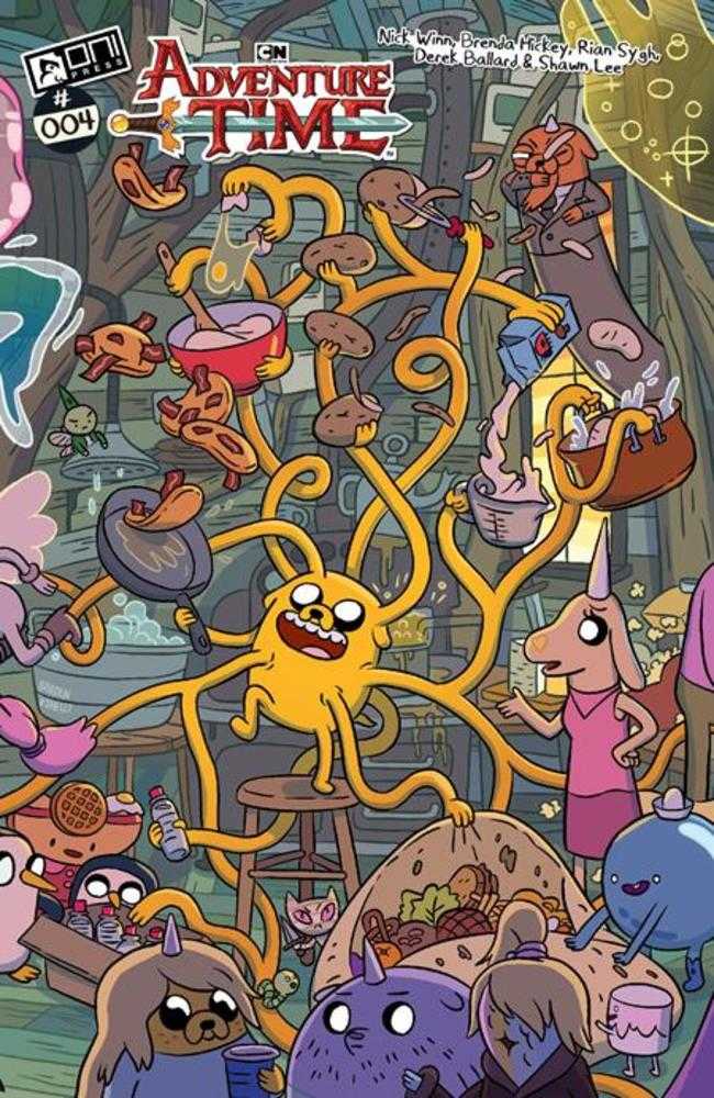 Adventure Time (2025) #4 Cover D 1:10 Shelli Paroline Braden Lamb Infinite Interlocking Variant