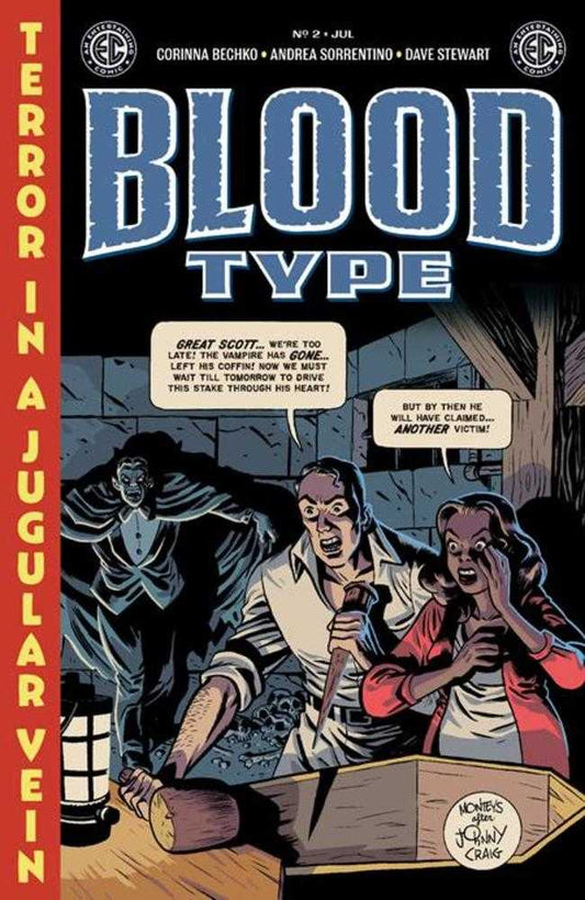 EC Blood Type #2 (Of 4) Cover C 1:10 Albert Monteys EC Homage Variant