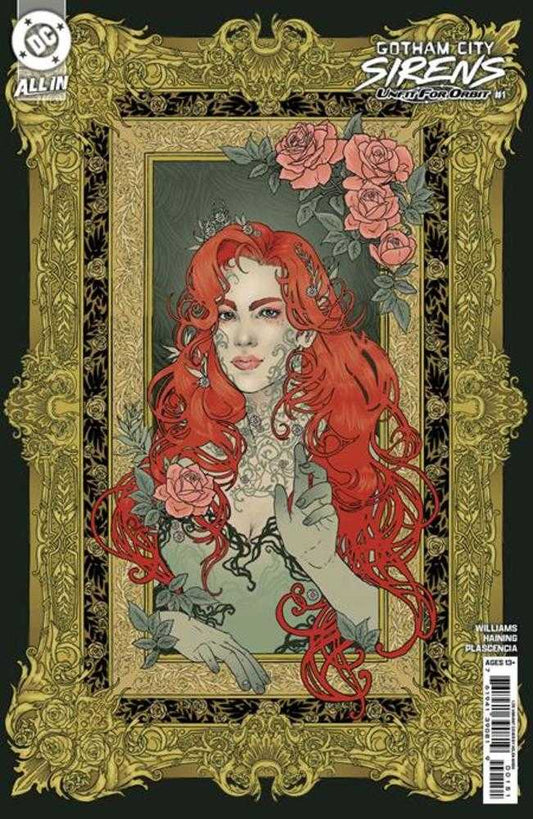 Gotham City Sirens Unfit For Orbit #1 (Of 5) Cover F 1:25 Helen Mask Card Stock Variant