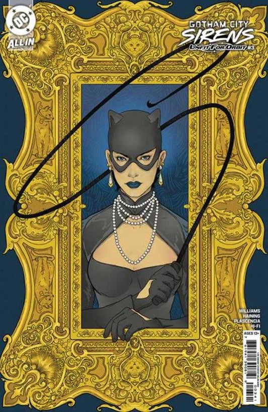 Gotham City Sirens Unfit For Orbit #3 (Of 5) Cover E 1:25 Helen Mask Card Stock Variant