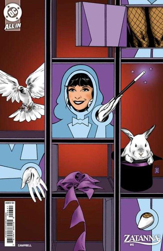 Zatanna #6 (Of 6) Cover D 1:25 Julie Nneka Card Stock Variant