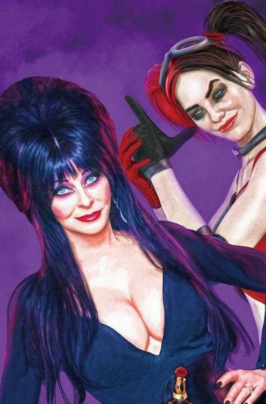 Harley Quinn X Elvira #1 Cover S 1:20 Mark Spears Full Art Variant