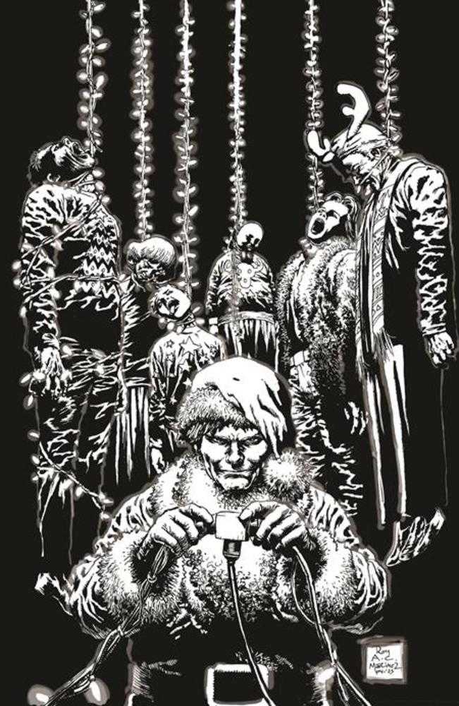 Silent Night Deadly Night Dark Winter #2 (Of 2) Cover E Roy Allan Martinez Black & White Limited Edition Variant (Mature)