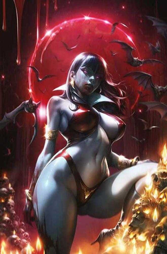 Vampirella Armageddon #2 Cover F Francesco Mattina Foil Full Art Variant