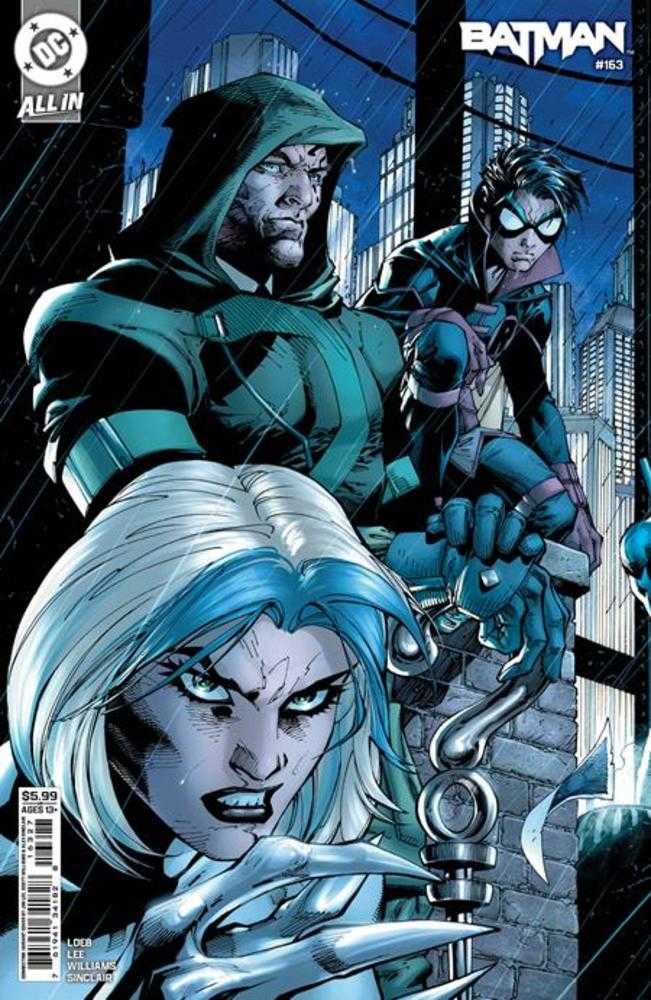 Batman #163 Cover G Jim Lee & Scott Williams Hush Connecting Left Card Stock Variant