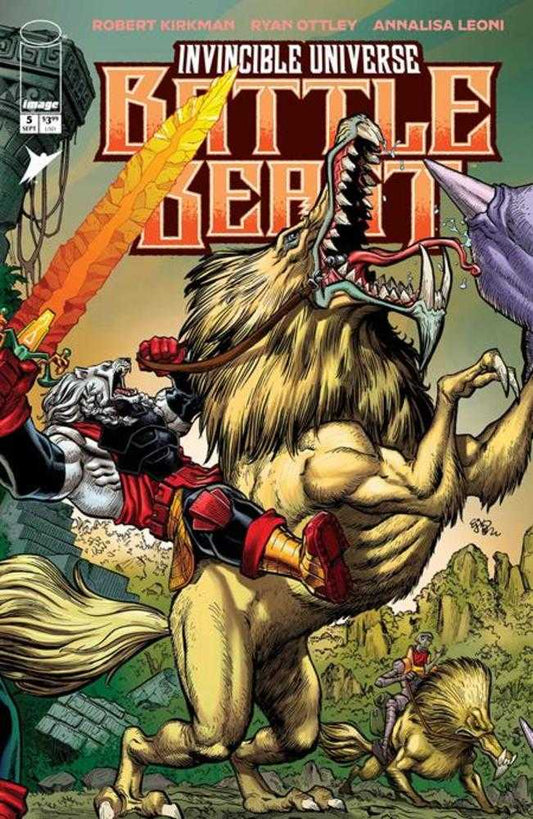 Invincible Universe Battle Beast #5 Cover C 1:10 Ej Su Connecting Variant