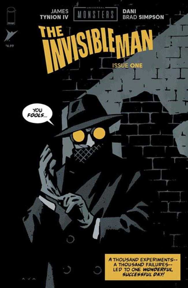 Universal Monsters The Invisible Man #1 (Of 4) Cover C 1:10 David Aja Pulp Variant