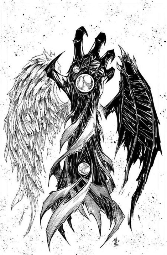 Witchblade #13 Cover D 1:10 Giuseppe Cafaro Black & White Full Art Variant