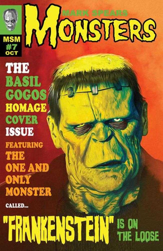 Mark Spears Monsters #7 Cover D 1:25 Mark Spears Famous Monsters Of Filmland Homage Variant (Free)