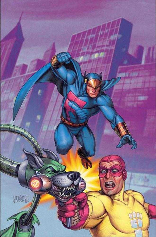Blue Falcon & Dynomutt #1 Cover O 1:15 Joseph Michael Linsner Full Art Variant