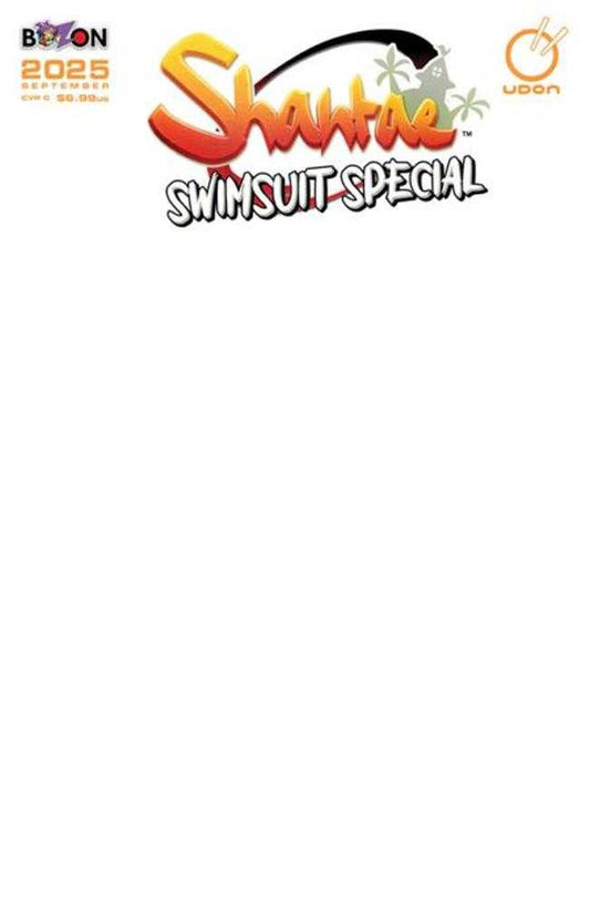 2025 Shantae Swimsuit Special #1 (One Shot) Cover C Blank Sketch Variant