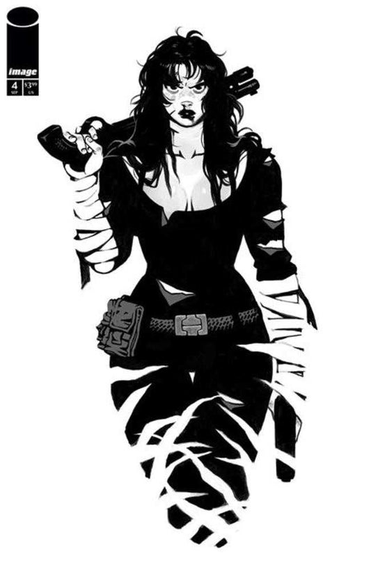 Gehenna Naked Aggression #4 (Of 4) Cover D 1:10 Crom Carpenter Black & White Variant