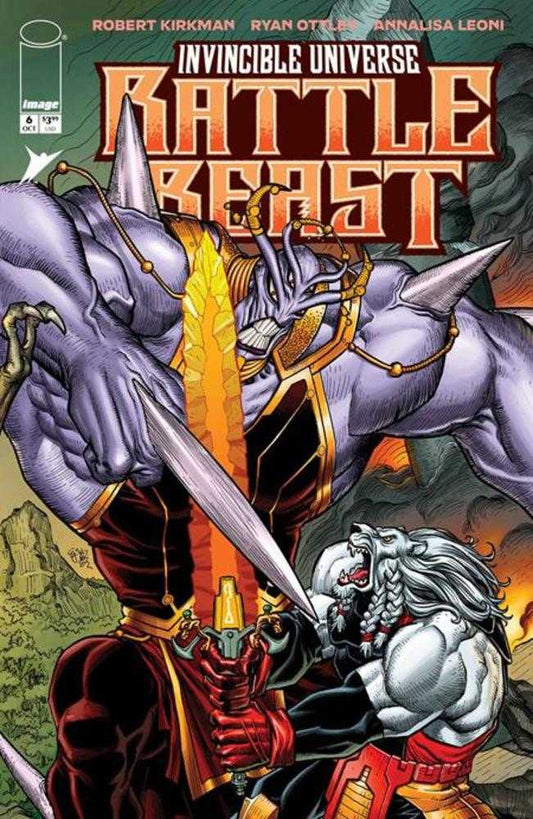 Invincible Universe Battle Beast #6 Cover C 1:10 Ej Su Variant
