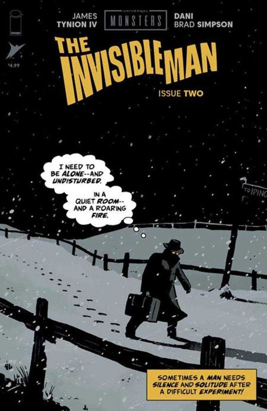 Universal Monsters The Invisible Man #2 (Of 4) Cover C 1:10 David Aja Pulp Variant