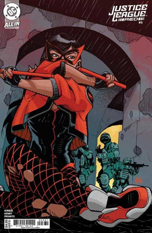 Justice League Red #3 (Of 6) Cover C Cully Hamner Card Stock Variant