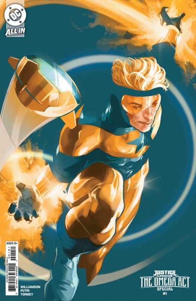 Justice League The Omega Act Special #1 (One Shot) Cover E 1:25 Don Aguillo Card Stock Variant (DC K.O.)