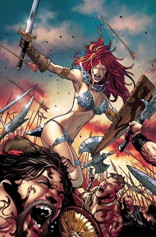 Sonja Reborn #3 Cover G 1:10 Greg Land Full Art Variant