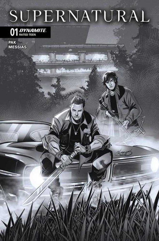Supernatural #1 Cover J 1:10 Eder Messias Line Art Variant