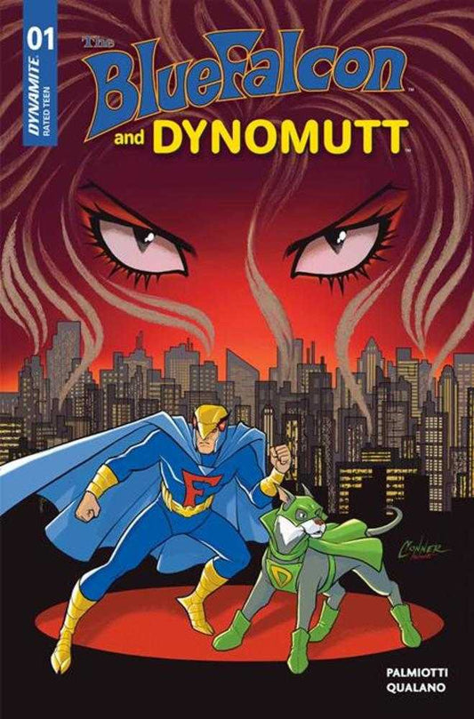 Blue Falcon & Dynomutt #1 Cover R 1:5 Amanda Conner Foil Foc Bonus Variant