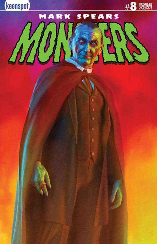 Mark Spears Monsters #8 Cover B Inc 1:250 Mark Spears Holofoil Variant