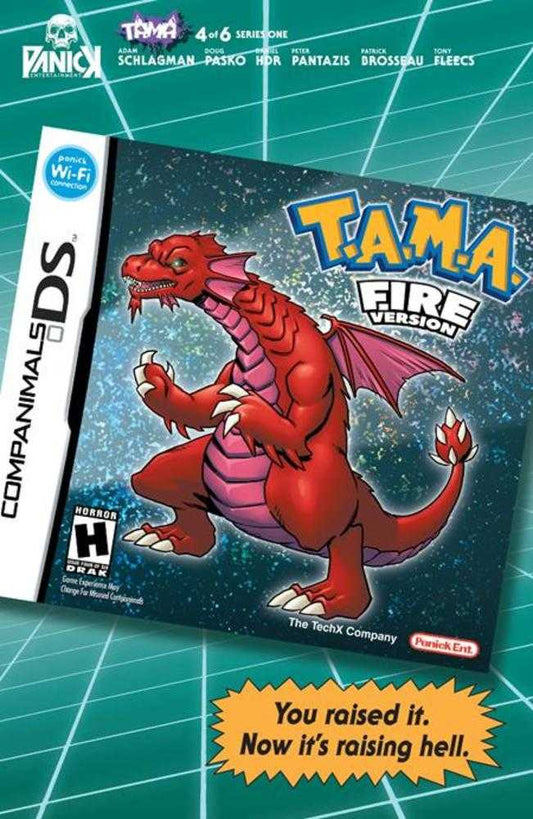 Tama #4 (Of 6) Cover C 1:10 Tony Fleecs Retro Videogame Homage Variant (Mature)