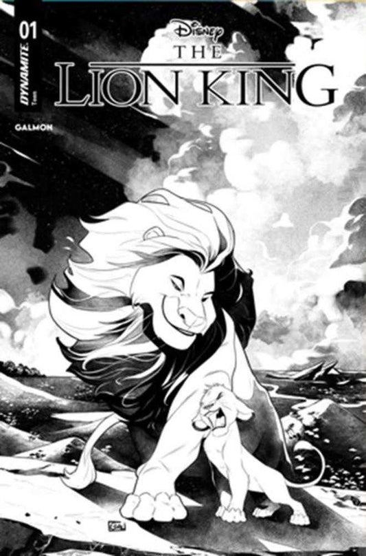 Lion King #1 Cover I Inc 1:15 Edwin Galmon Line Art Variant
