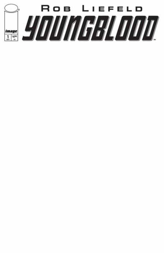 Youngblood #1 (2025) Cover G Blank Sketch Variant