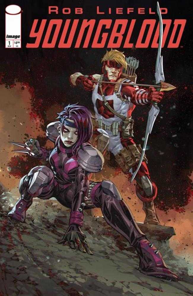 Youngblood #1 (2025) Cover H 1:25 Kael Ngu Variant