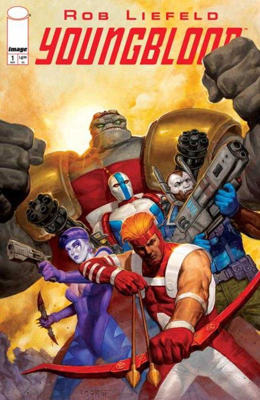 Youngblood #1 (2025) Cover I 1:50 Em Gist Variant