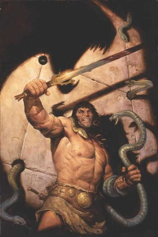 Conan The Barbarian Scourge Of The Serpent #2 (Of 4) Cover F Em Gist Full Art Variant (Mature)