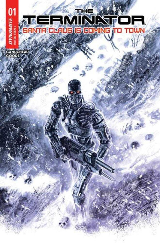Terminator Santa Claus Is Coming To Town #1 (One Shot) Cover B Francesco Biagini Variant