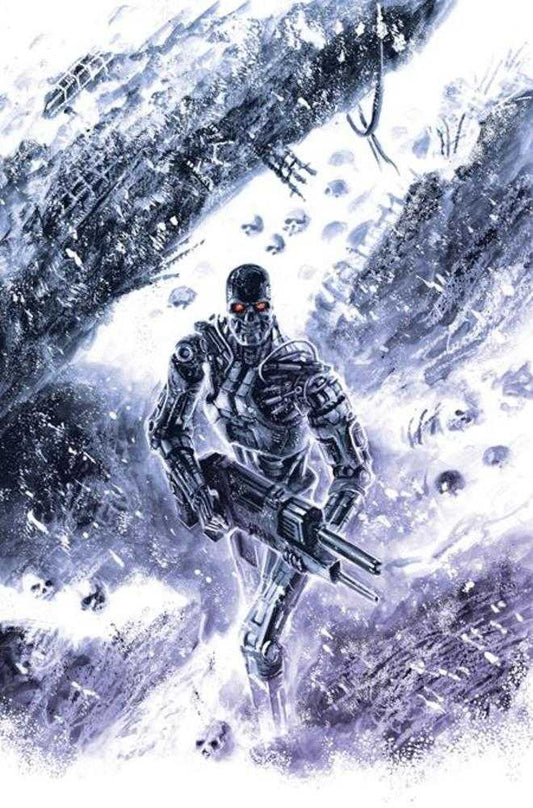 Terminator Santa Claus Is Coming To Town #1 (One Shot) Cover H Inc 1:20 Francesco Biagini Full Art Variant