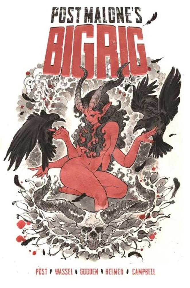 Big Rig Hardcover Volume 01 Limited Edition Silver Foil Peach Momoko Variant  Limited To 500