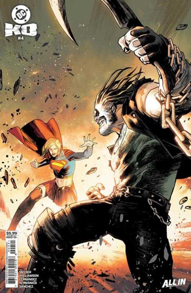 DC K.O. #4 (Of 5) Cover D Rafael Albuquerque Card Stock Variant