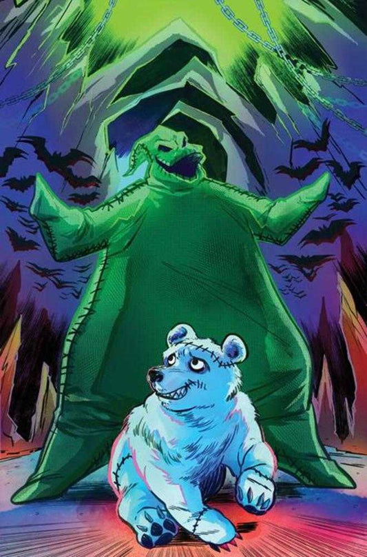 Tim Burtons The Nightmare Before Christmas The Shiver Of Christmas Town #2 Cover H Inc 1:15 Soo Lee Full Art Variant