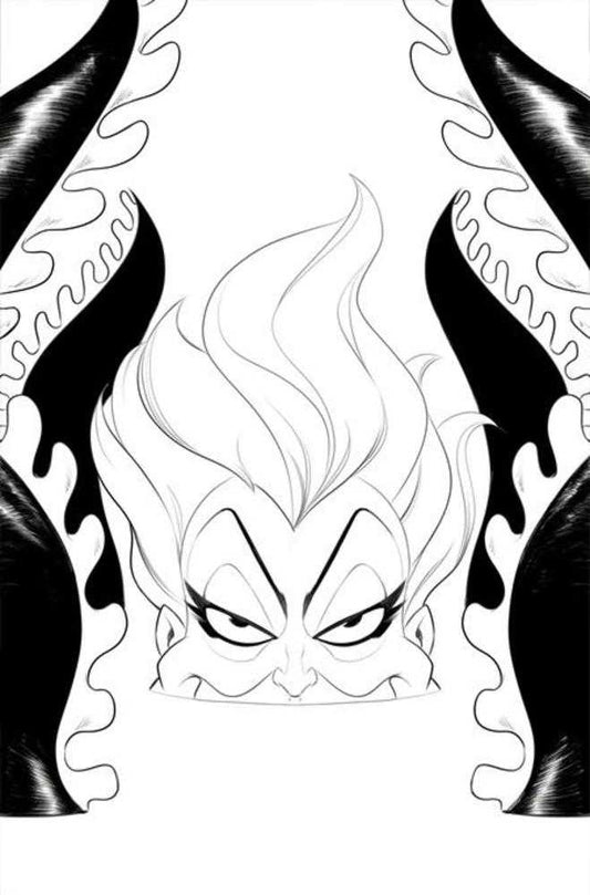 Disney Villains Ursula #2 Cover I 1:15 Robert Quinn Line Art Full Art Variant