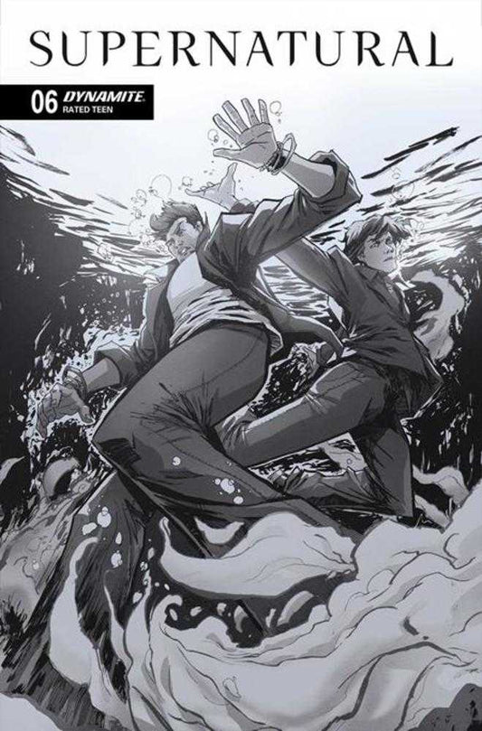 Supernatural #6 Cover F 1:10 David Cousens Line Art Variant