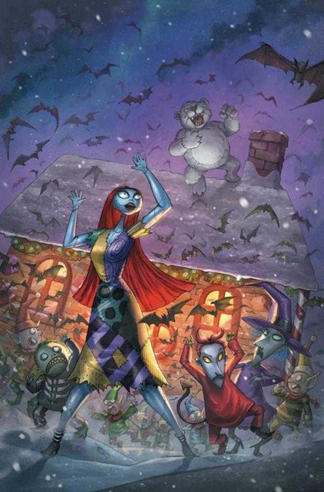 Tim Burtons The Nightmare Before Christmas The Shiver Of Christmas Town #3 Cover G 1:10 Alan Quah Full Art Variant